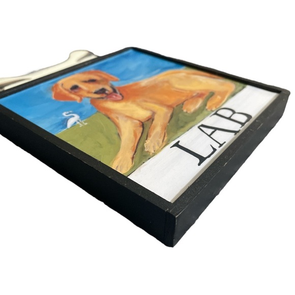 NANCY THOMAS➕RARE 2004 Retired Lab Wall Plaque - Picture 2 of 6